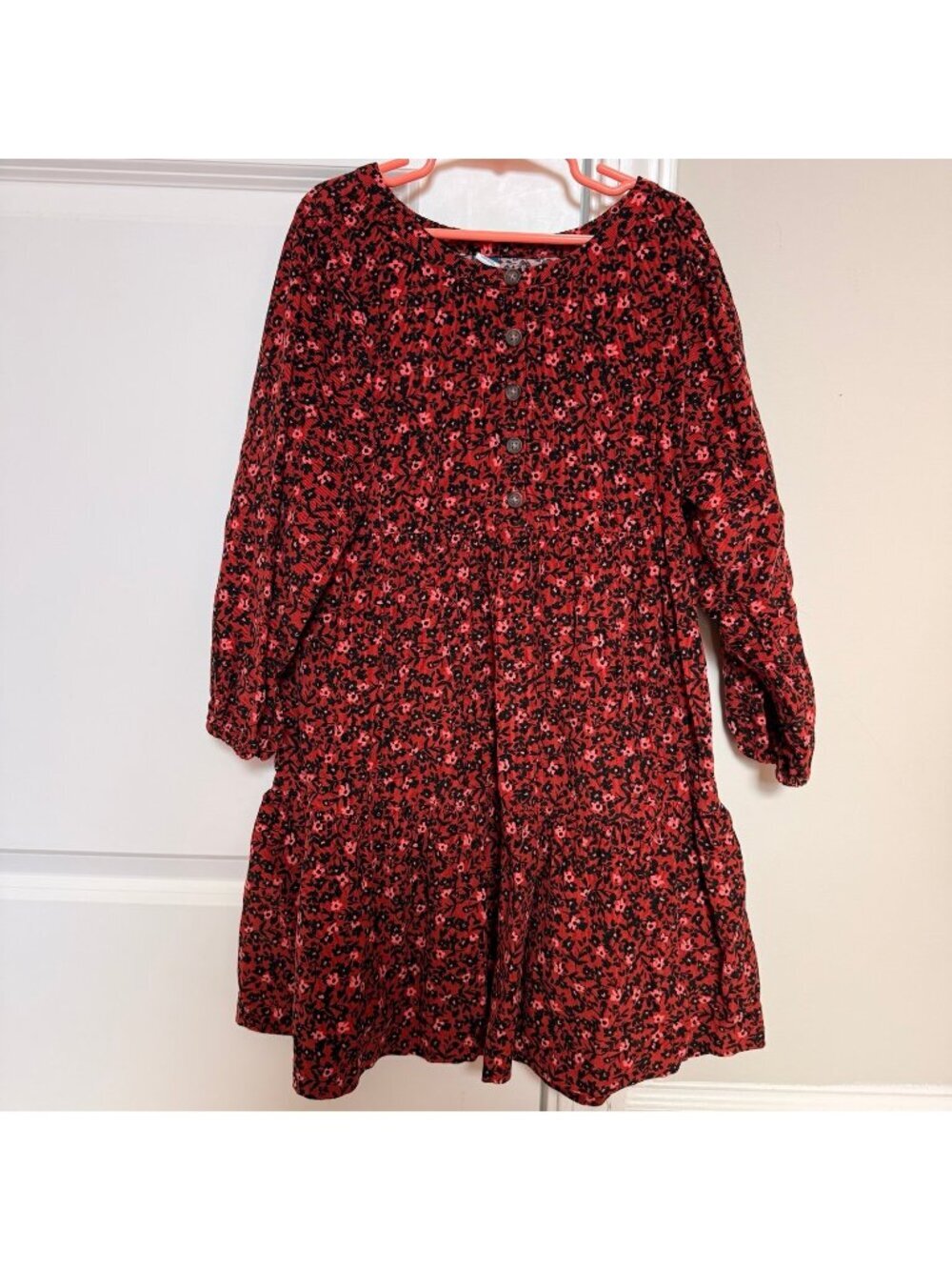 3 for $20 Old Navy Girl Tiered Cord Floral Dress  8 years